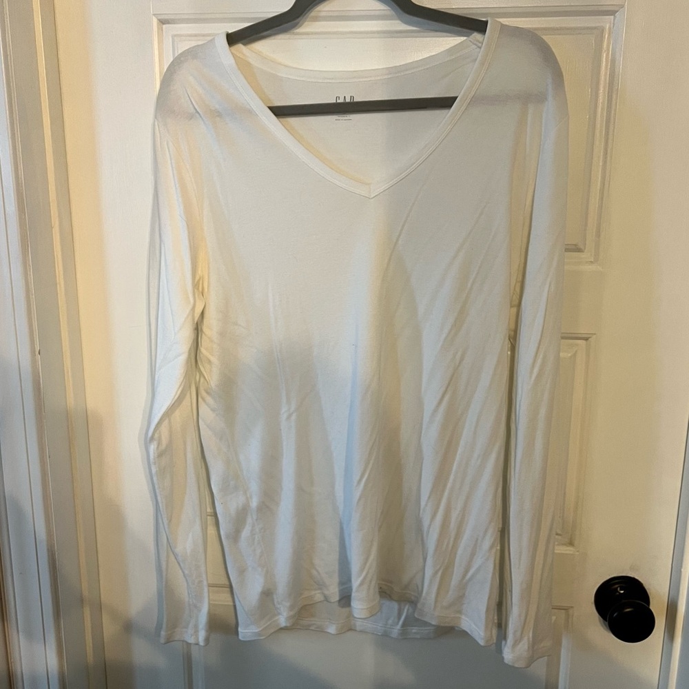 Gap favorite tee - White long sleeve